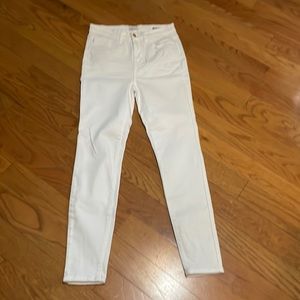Judy Blue white high rise skinny size 7